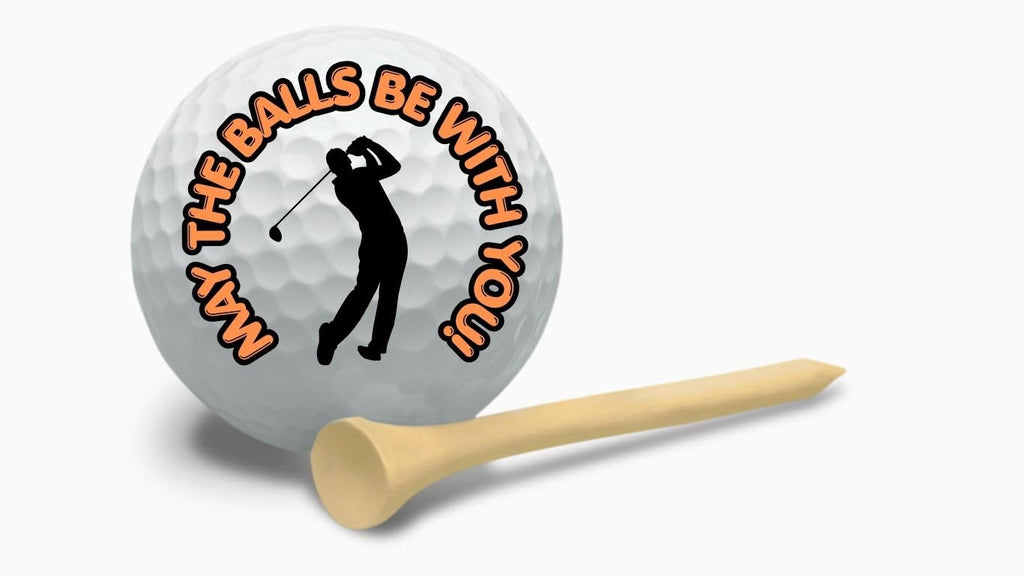 May The Ball Be With You Golf Gift Set