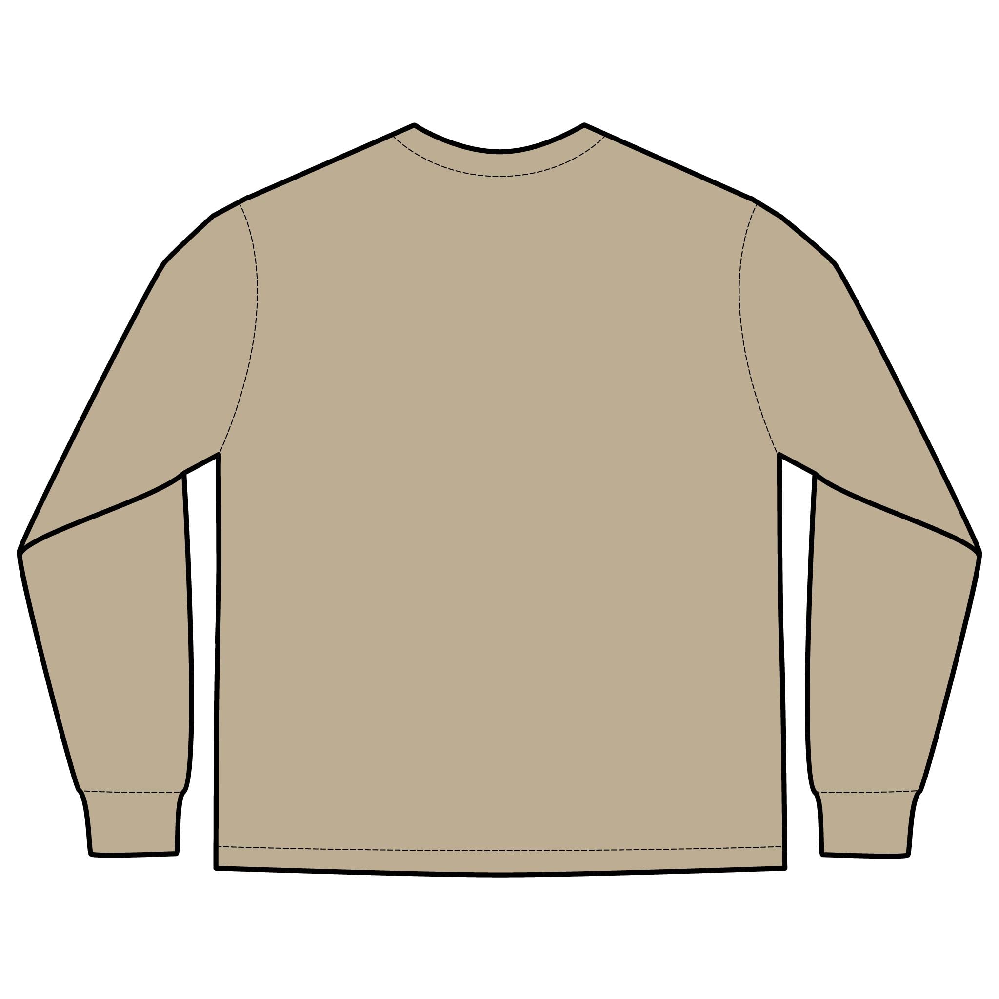 Beware of Dog Emblem Long Sleeve tee | Vintage Watchdog Logo