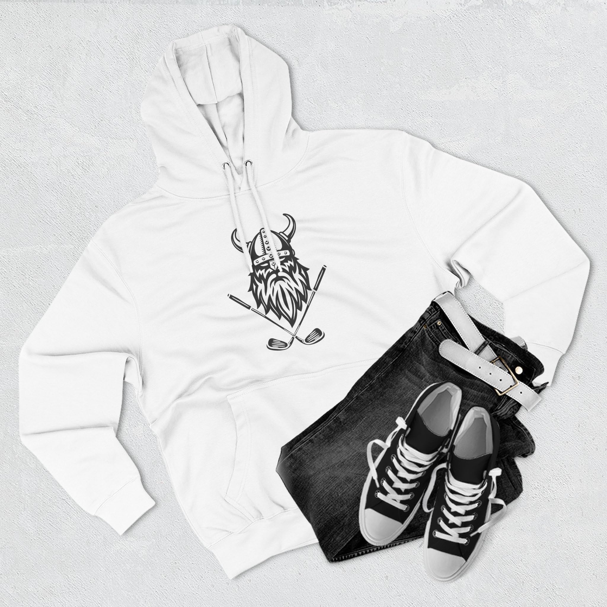 Crossed Golf Clubs Hoodie