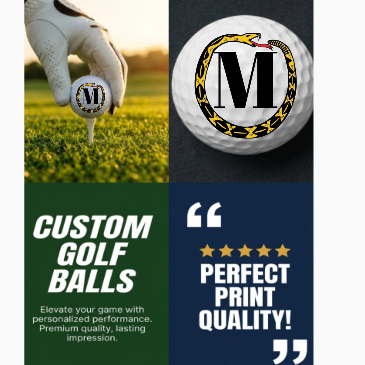 Don't T Me Personalized Golf Balls, 12-Pack