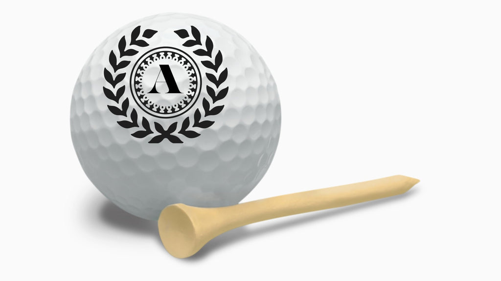 Personalized Golf Balls, Initial Golf Balls Beautiful Designs. Multiple Designs Monogrammed Golf Gifts & Accessories. Includes Balls,Towel,Divot. Pick Yours 12each