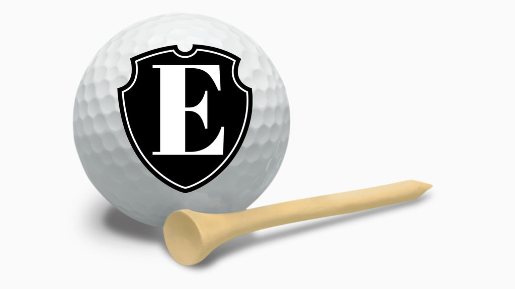 Golf Balls - Black Shield Golf Balls, Beautiful Designs. Multiple Designs Golf Ball for Gifts & Accessories. Includes Balls,Towel,Divot. 12 Pack