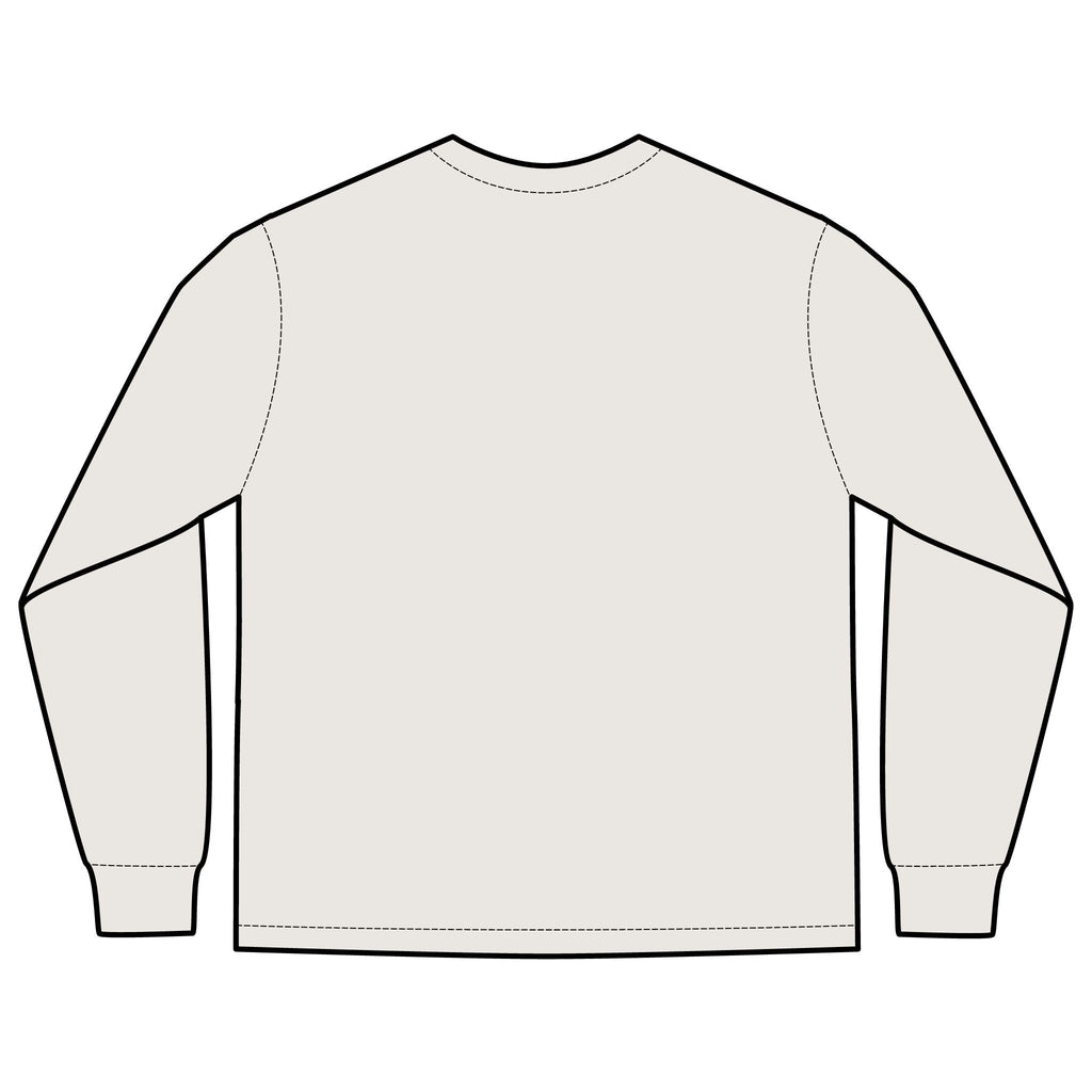 Beware of Dog Emblem Long Sleeve tee | Vintage Watchdog Logo