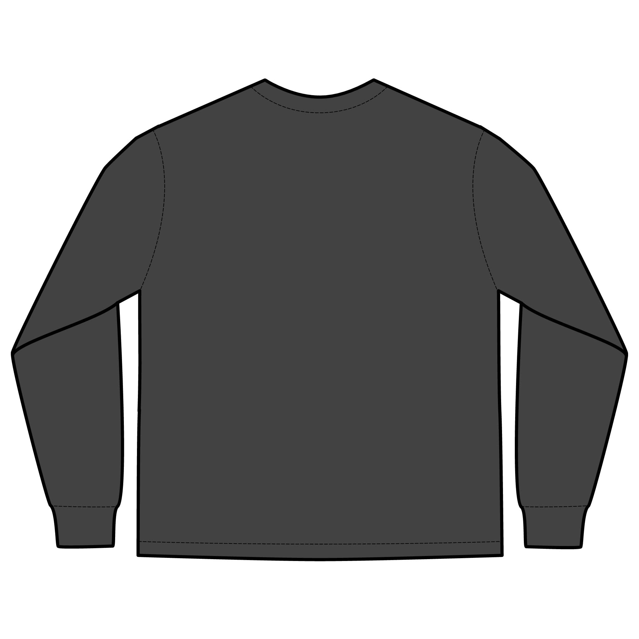 Beware of Dog Emblem Long Sleeve tee | Vintage Watchdog Logo