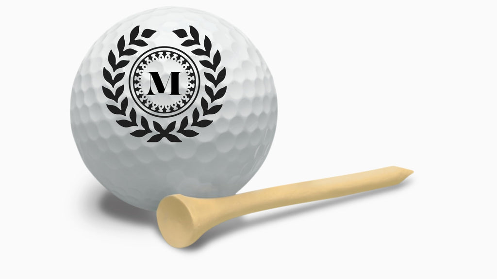 Personalized Golf Balls, Initial Golf Balls Beautiful Designs. Multiple Designs Monogrammed Golf Gifts & Accessories. Includes Balls,Towel,Divot. Pick Yours 12each