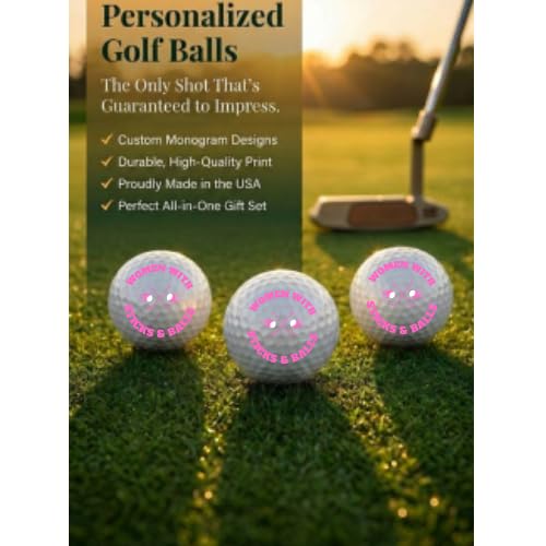 Women's Personalized Golf Balls, 12-Pack