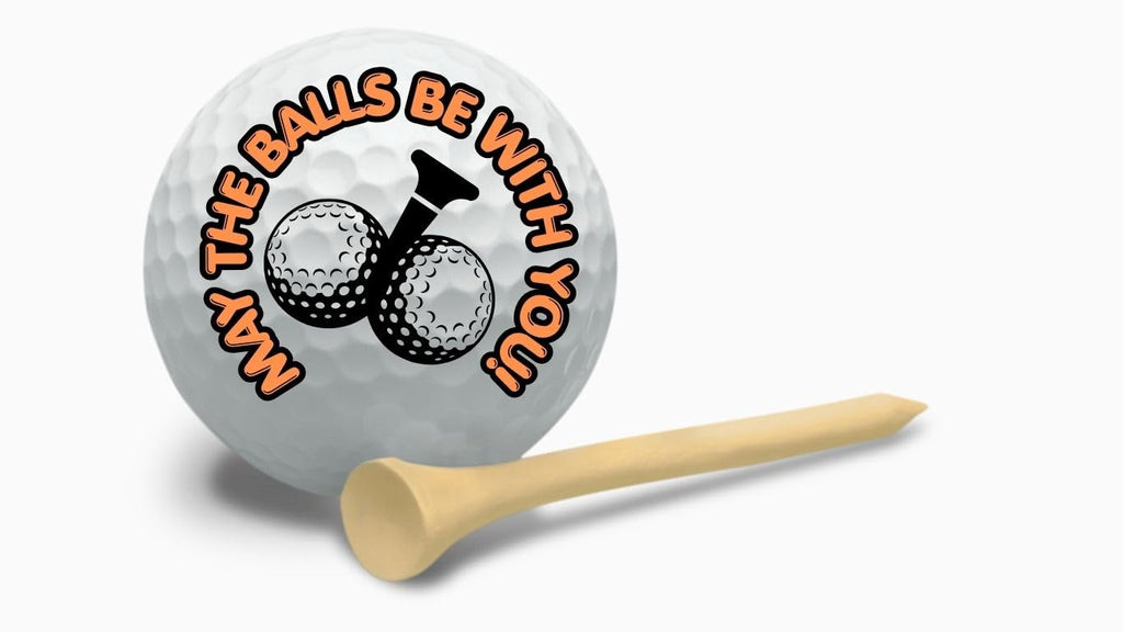 May The Ball Be With You Golf Gift Set