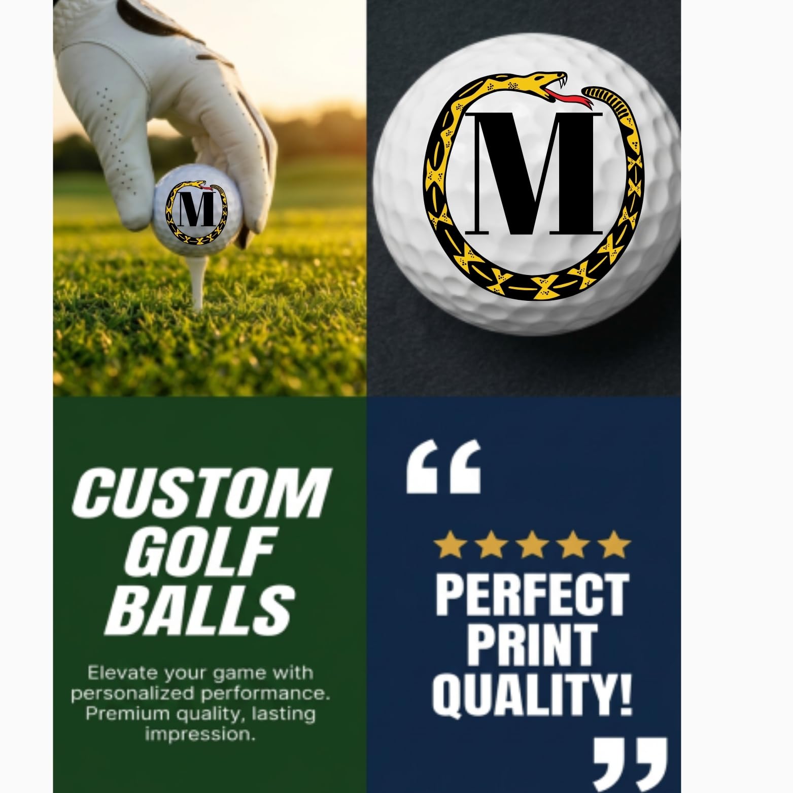 Golf Balls - Don't T ME Golf Balls, Beautiful Designs. Multiple Designs Golf Ball for Gifts & Accessories. Includes Balls,Towel,Divot. 12 Pack