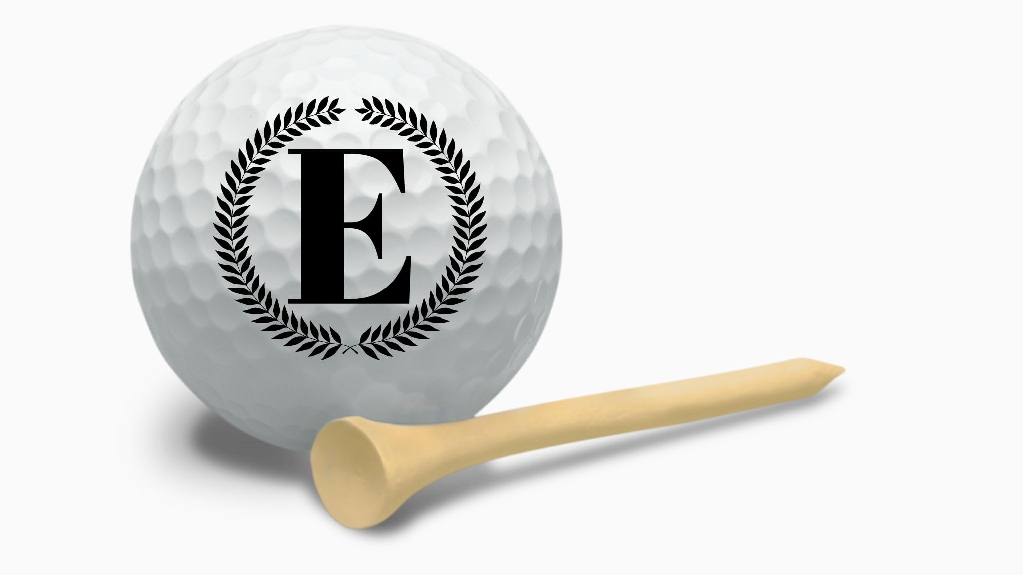 Golf Balls - Laurel Leaves Golf Balls, Beautiful Designs. Multiple Designs Golf Ball for Gifts & Accessories. Includes Balls,Towel,Divot. 12 Pack