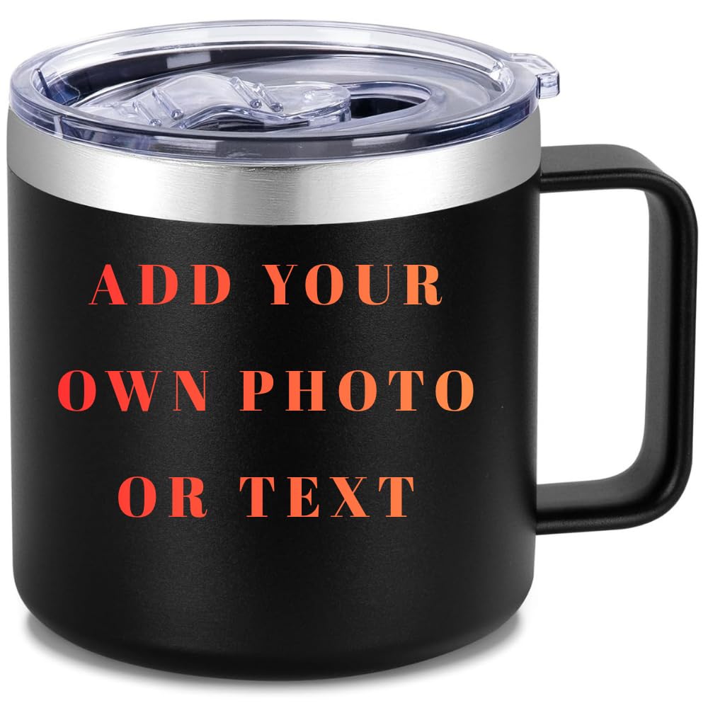 Personalized 14 oz Insulated Travel Mug
