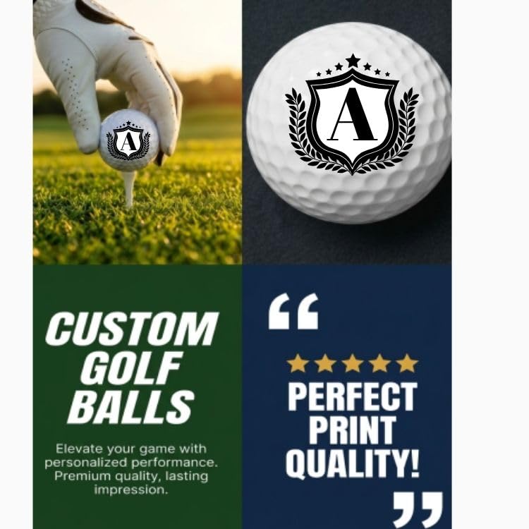 White Shield Custom Golf Gift Set
