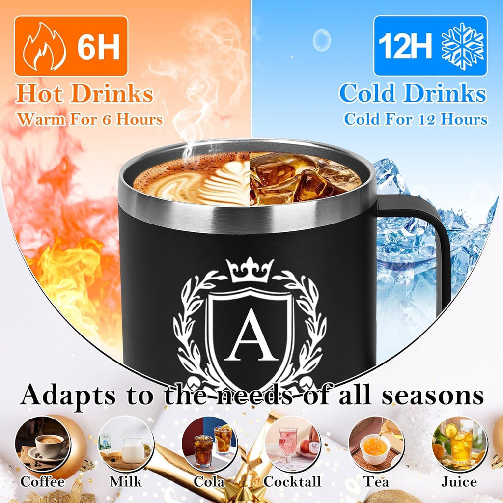 Personalized 14 oz Insulated Travel Mug