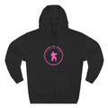 Cancer KLR silhouette hoodie | Pink cancer awareness hoodie
