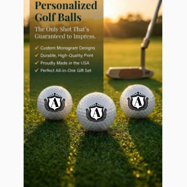 White Shield Custom Golf Gift Set