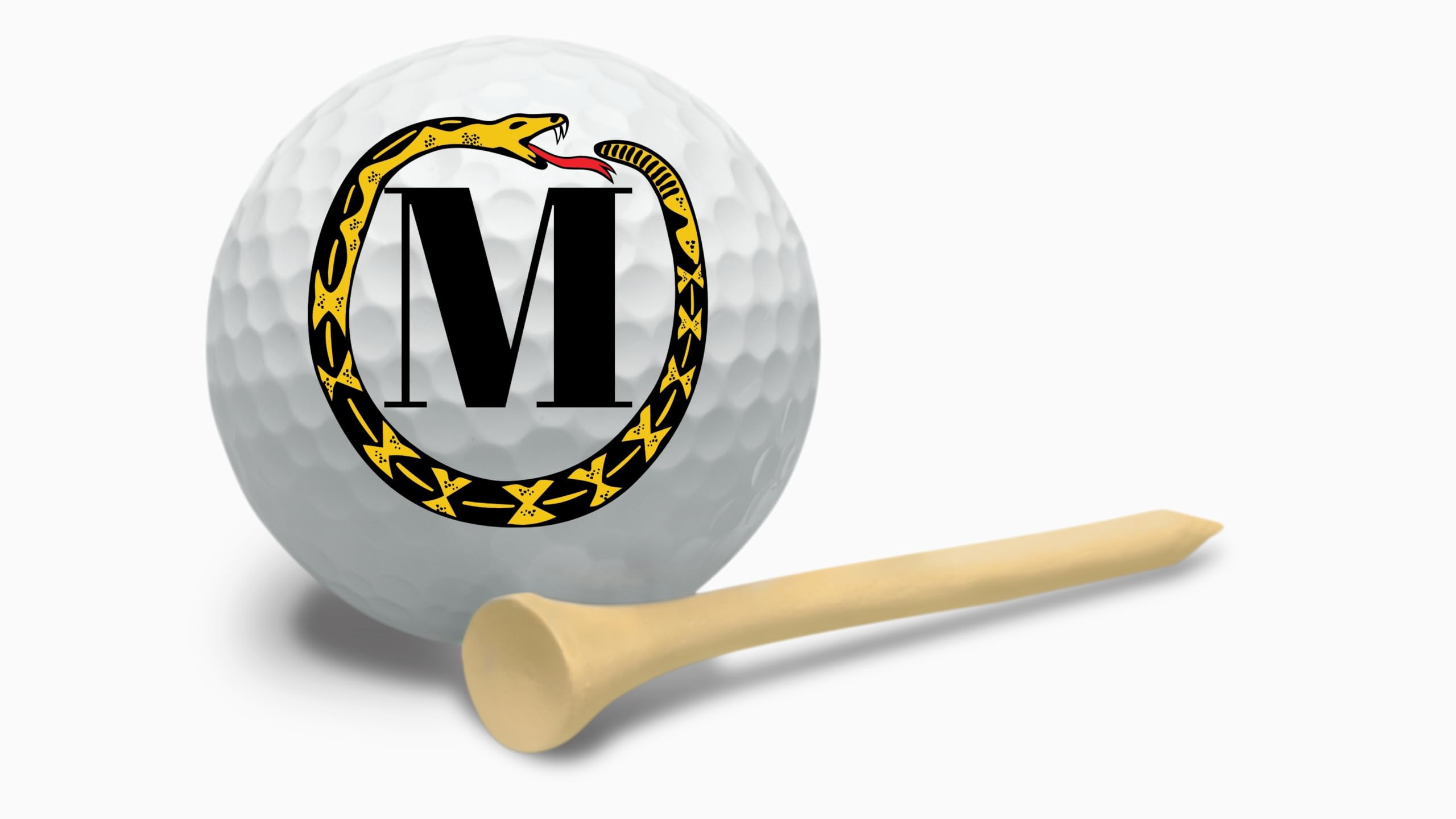 Golf Balls - Don't T ME Golf Balls, Beautiful Designs. Multiple Designs Golf Ball for Gifts & Accessories. Includes Balls,Towel,Divot. 12 Pack