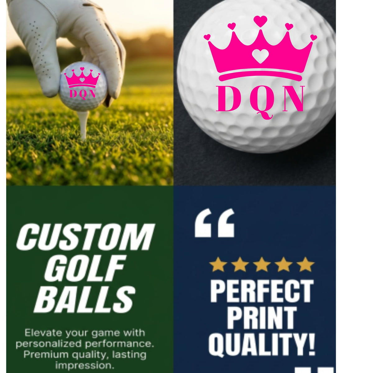 Women Golf Balls - Golf-Clubs Golf Balls for Woman, Beautiful Designs. Multiple Designs Golf Ball for Gifts & Accessories. Includes Balls,Towel,Divot. 12 Pack