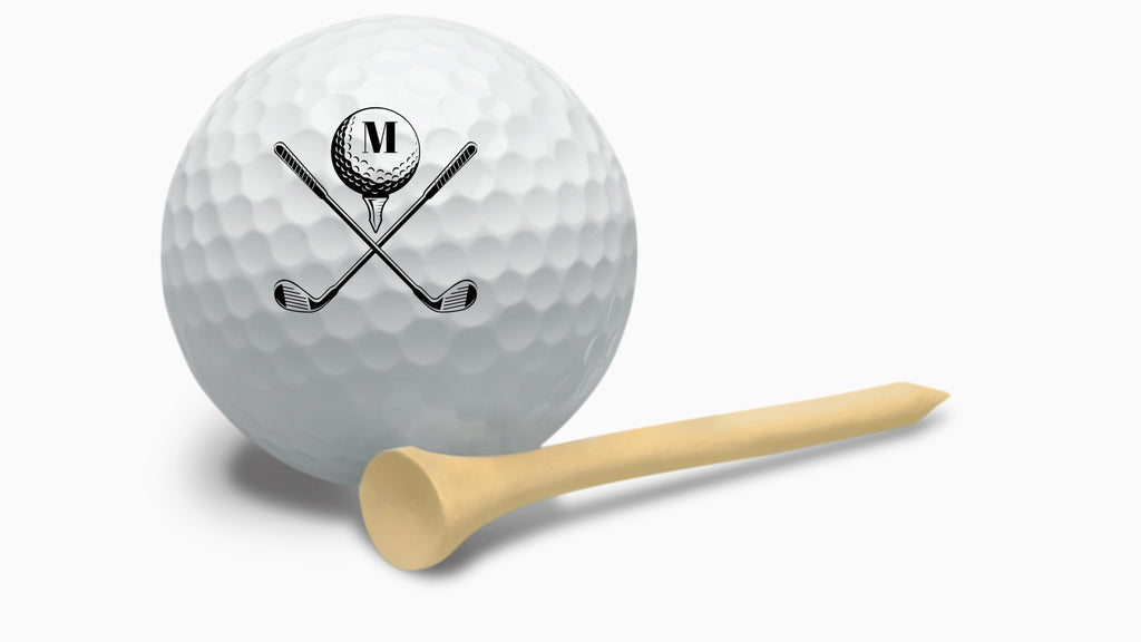 Personalized Golf Balls, Initial Golf Balls Beautiful Designs. Multiple Designs Monogrammed Golf Gifts & Accessories. Includes Balls,Towel,Divot. Pick Yours 12each