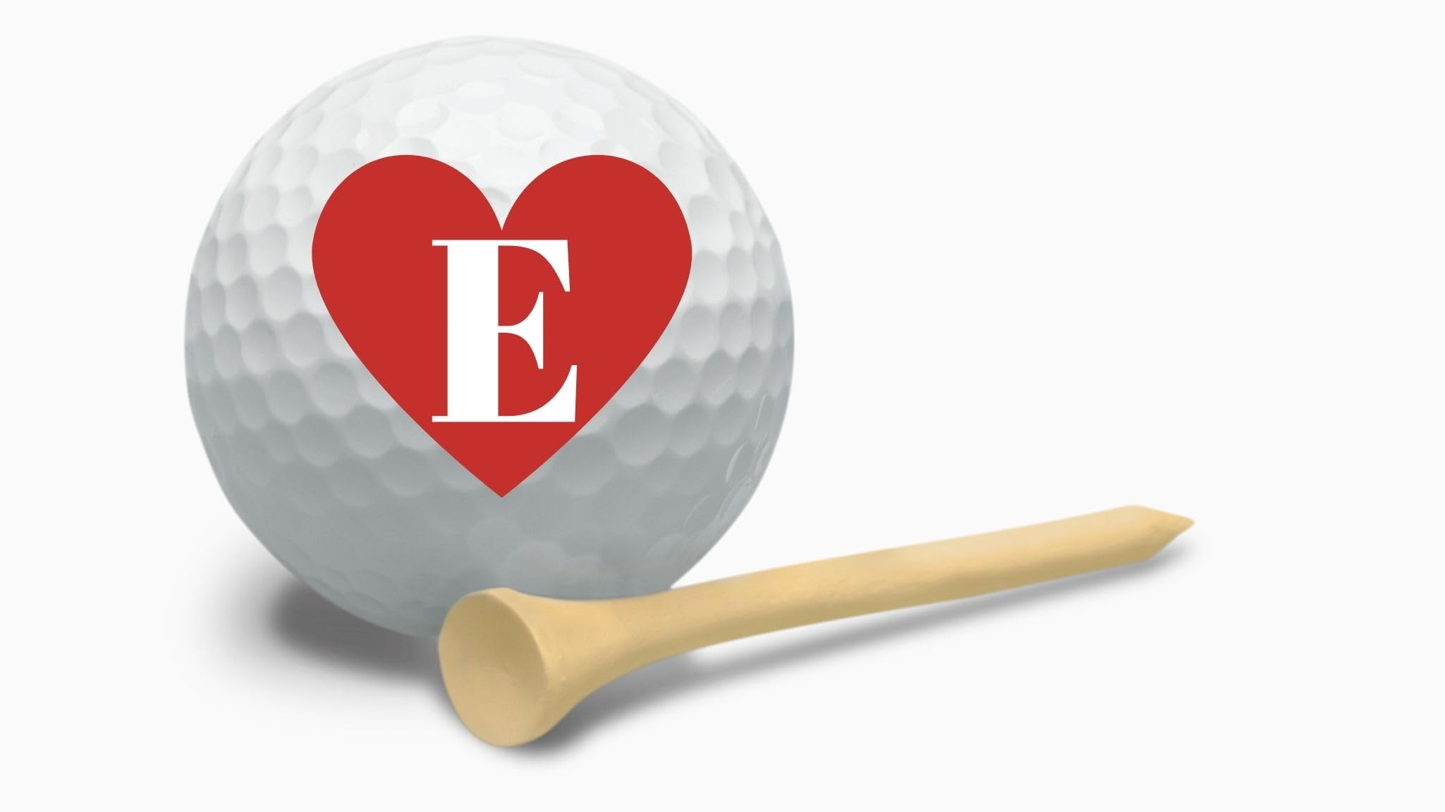 Red Heart Custom Golf Gift Set
