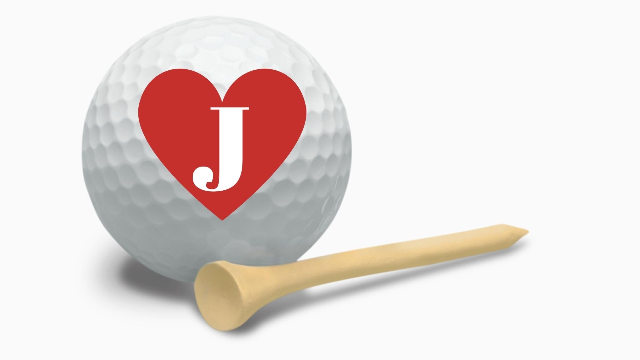 Red Heart Custom Golf Gift Set