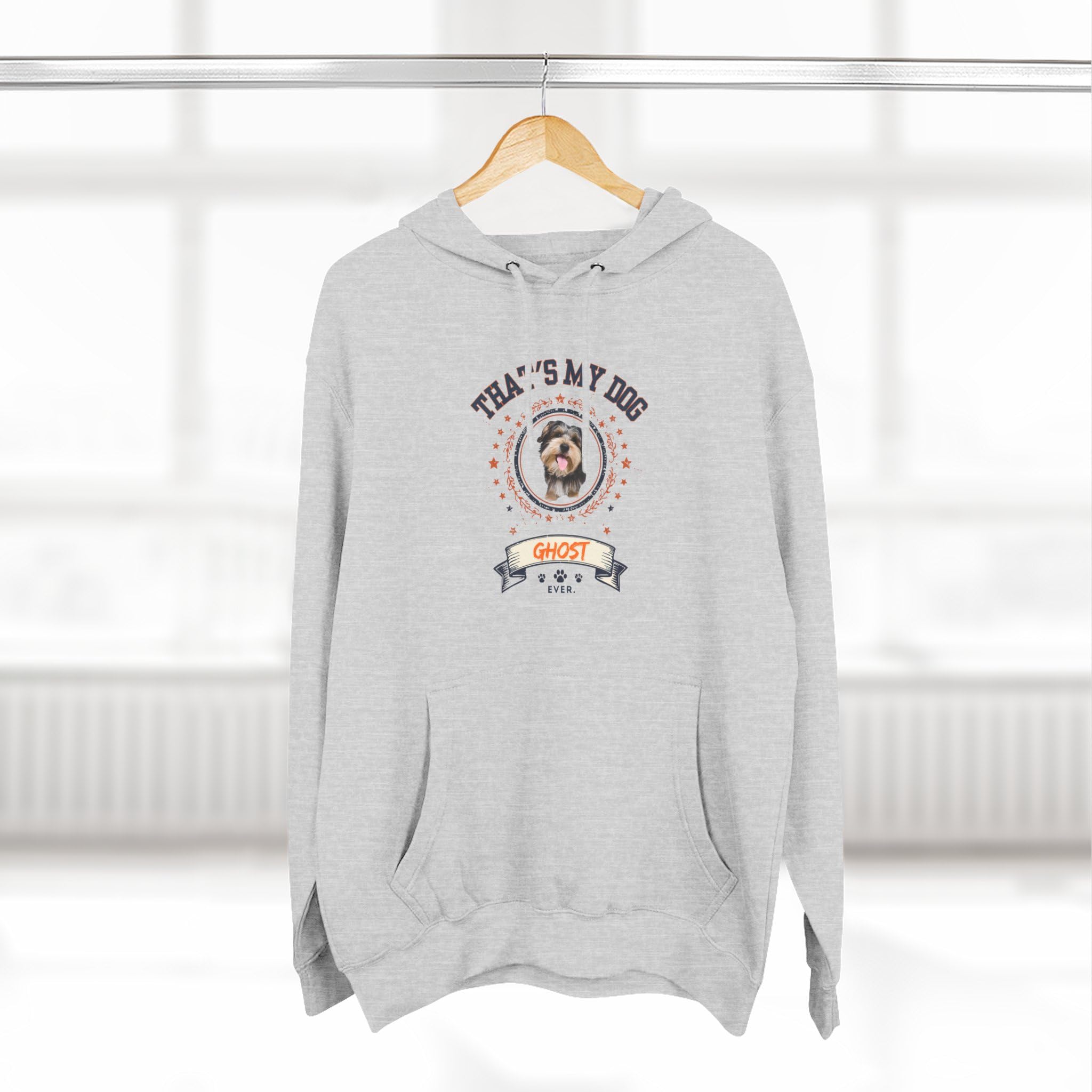 That’s My Dog Hoodie | Cute Dog Portrait Pullover, Pet Lover Sweatshirt