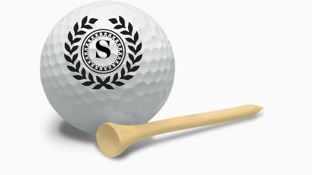 Personalized Golf Balls, Initial Golf Balls Beautiful Designs. Multiple Designs Monogrammed Golf Gifts & Accessories. Includes Balls,Towel,Divot. Pick Yours 12each