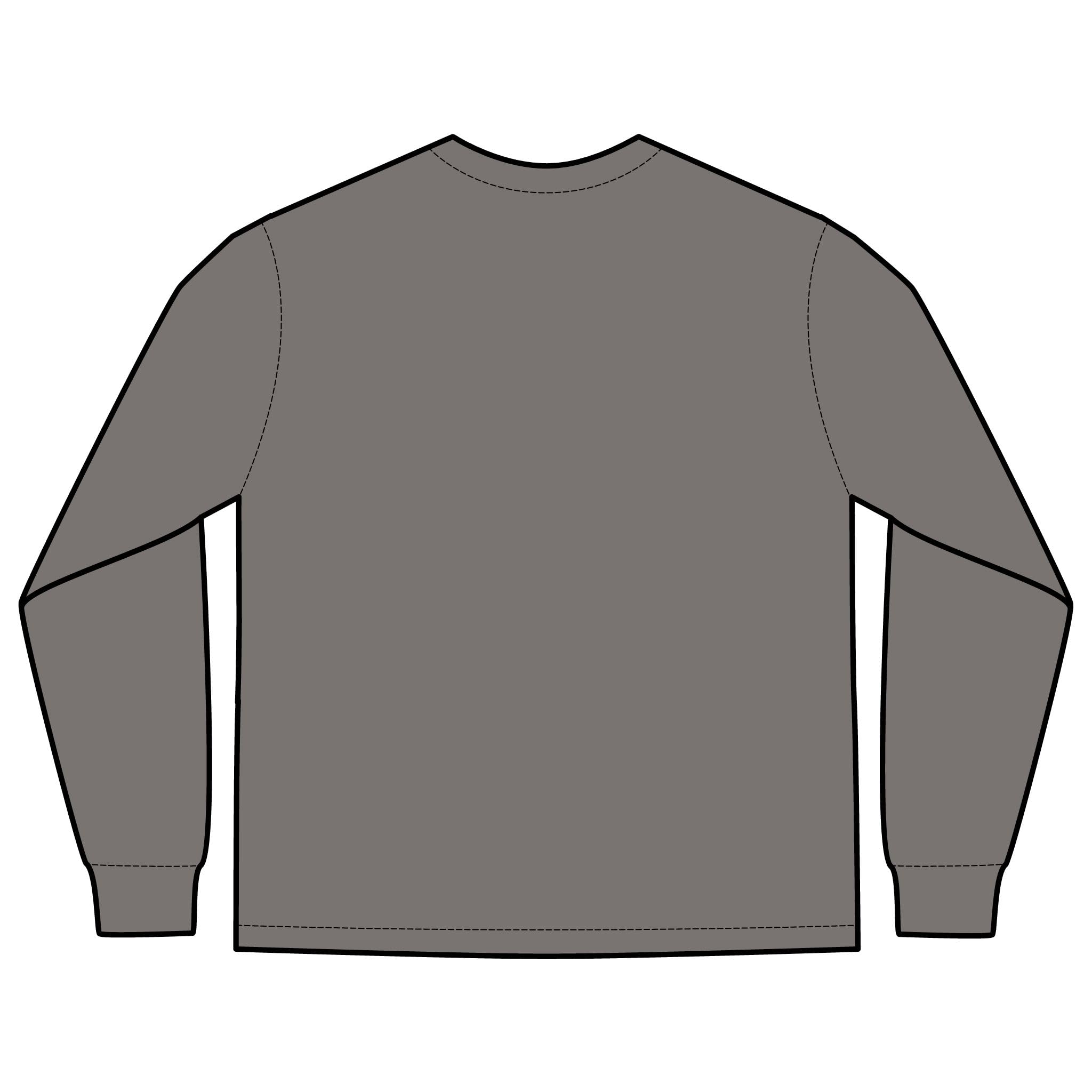 Beware of Dog Emblem Long Sleeve tee | Vintage Watchdog Logo