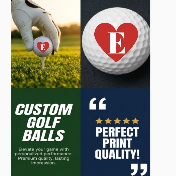 Red Heart Custom Golf Gift Set