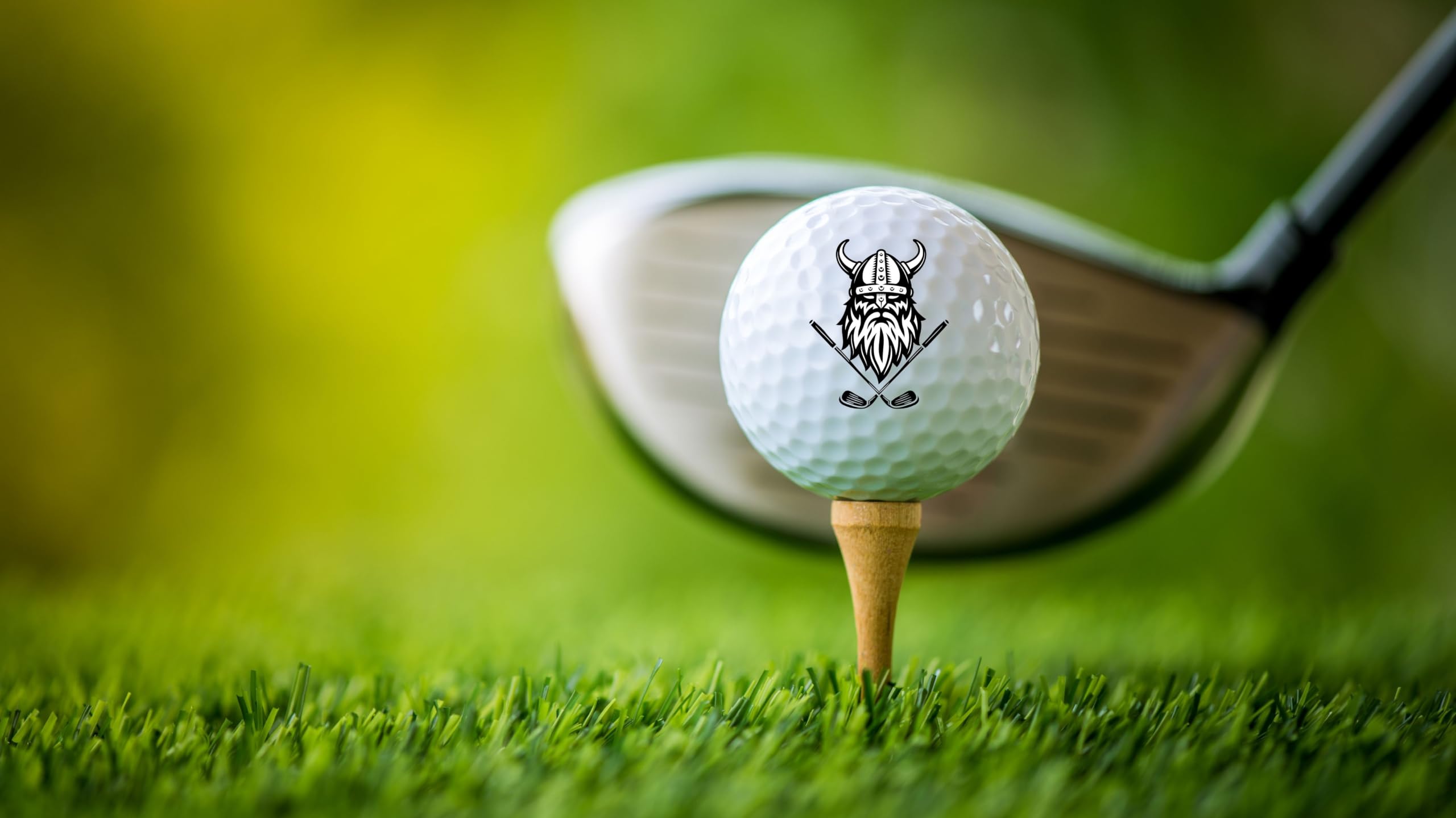 Golf Balls - Viking Golf Balls, Beautiful Designs. Multiple Designs Golf Ball for Gifts & Accessories. Includes Balls,Towel,Divot. Pick Yours 12each