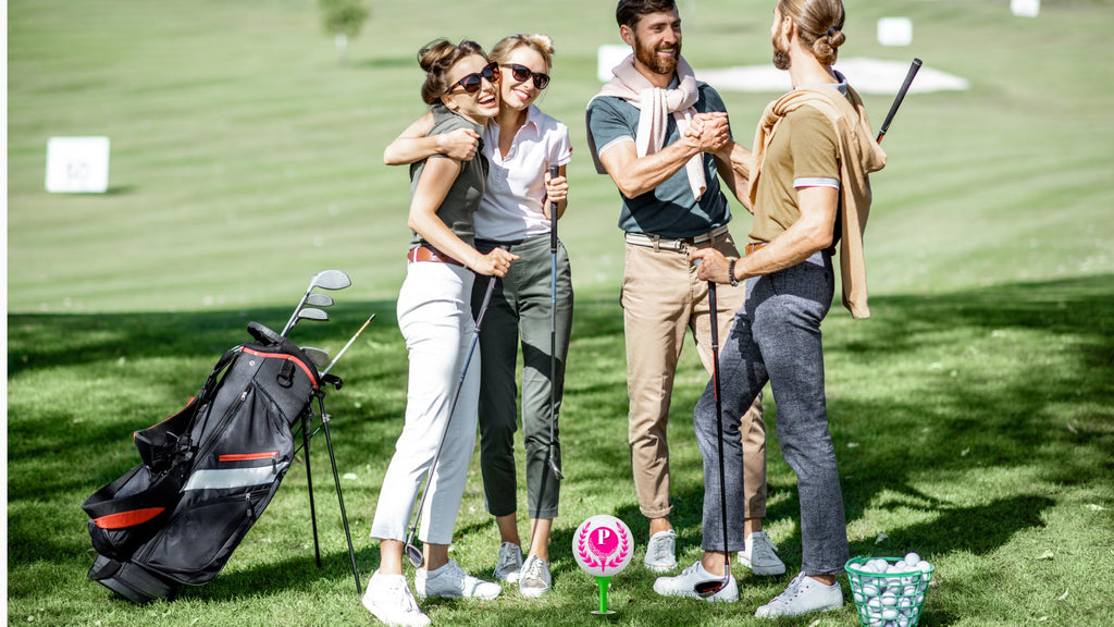 Women Golf Balls - Golf-Clubs Golf Balls for Woman, Beautiful Designs. Multiple Designs Golf Ball for Gifts & Accessories. Includes Balls,Towel,Divot. 12 Pack