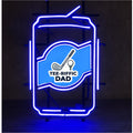 Neon Sign for Wall Decor Dimmable Bar Neon Sign Led Beer Neon Lights Signs Neon Beer Sign for Man Cave Beer Bar Pub Store Bedroom Restaurant Club Hotel Party Decor Gifts. Personalize (TEE-RIFFIC DAD)