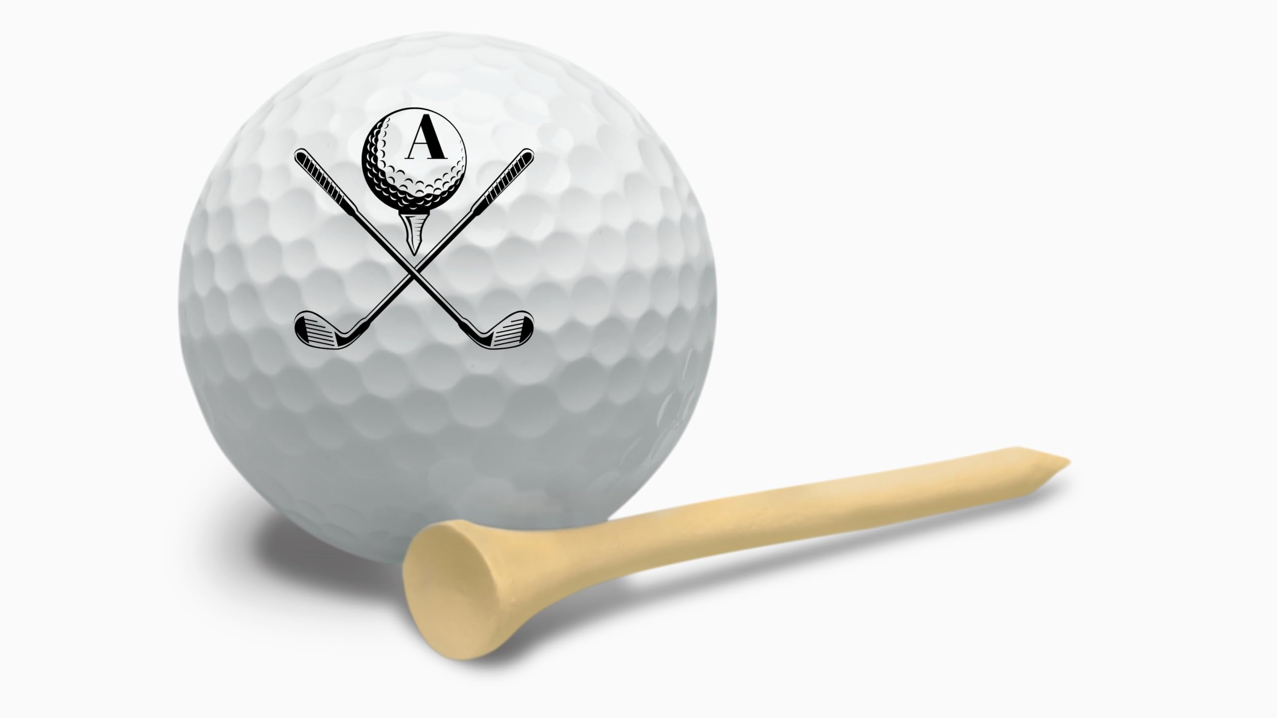 Personalized Golf Balls, Initial Golf Balls Beautiful Designs. Multiple Designs Monogrammed Golf Gifts & Accessories. Includes Balls,Towel,Divot. Pick Yours 12each