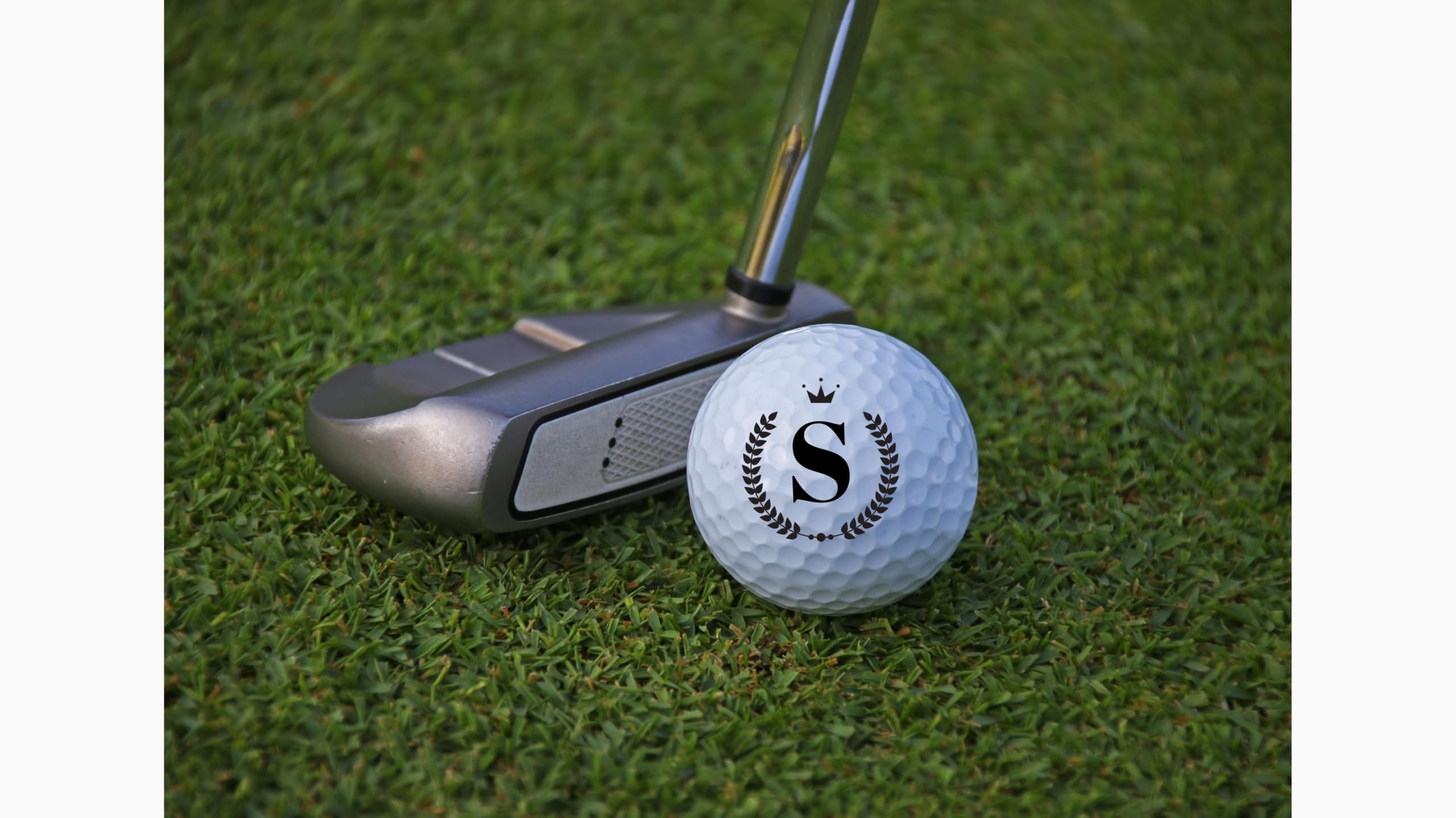 Golf Balls, Initial Golf Balls Beautiful Designs. Multiple Designs Monogrammed Golf Gifts & Accessories. Includes Balls,Towel,Divot. Pick Yours 12each (Initial, Longhorn)