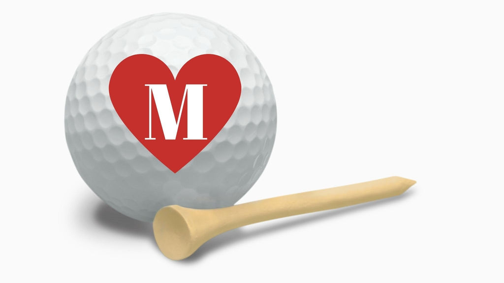 Red Heart Custom Golf Gift Set