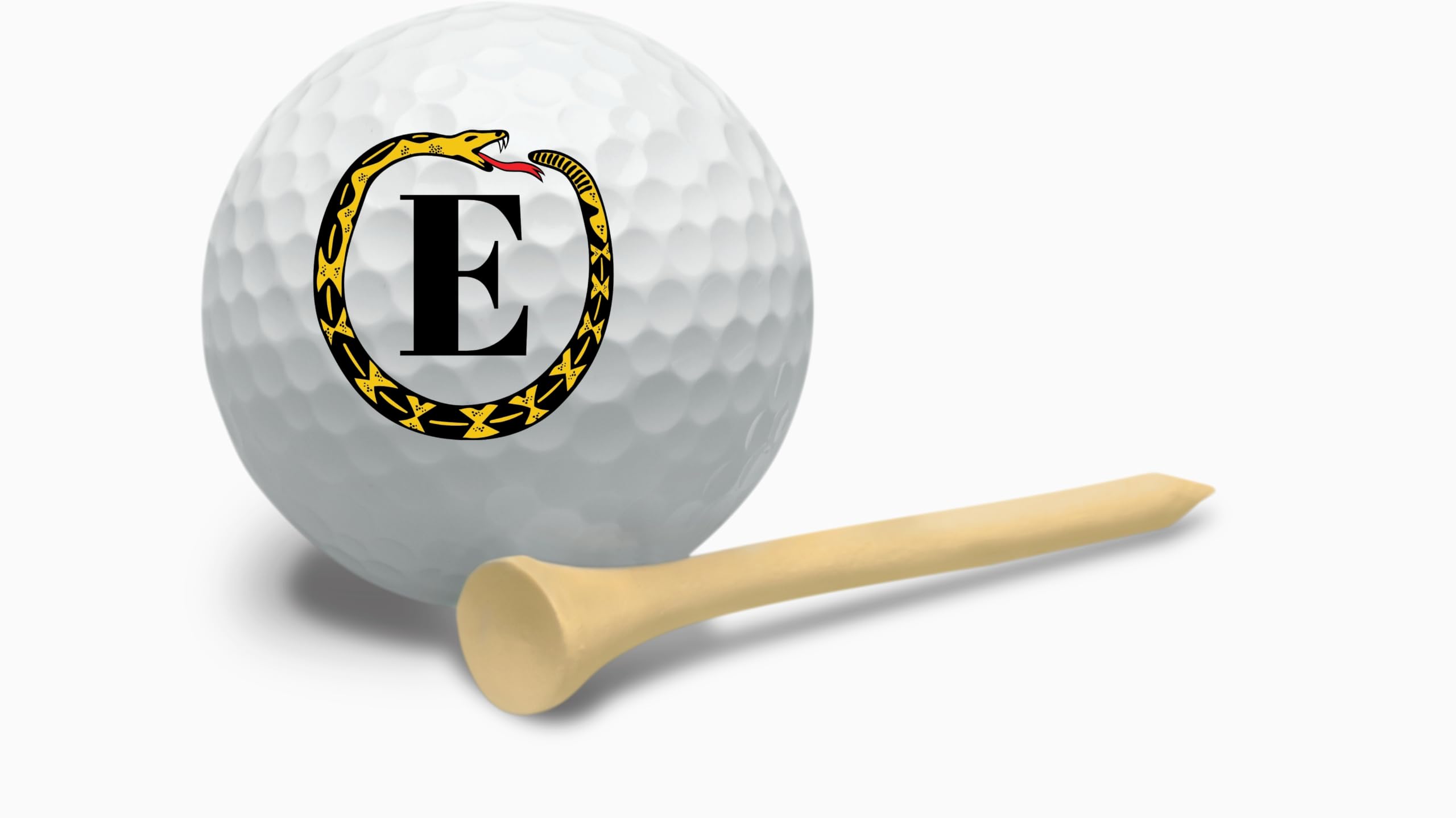 Personalized Golf Balls, Initial Golf Balls Beautiful Designs. Multiple Designs Monogrammed Golf Gifts & Accessories. Includes Balls,Towel,Divot. Pick Yours 12each (E-Initial, E-Initial)