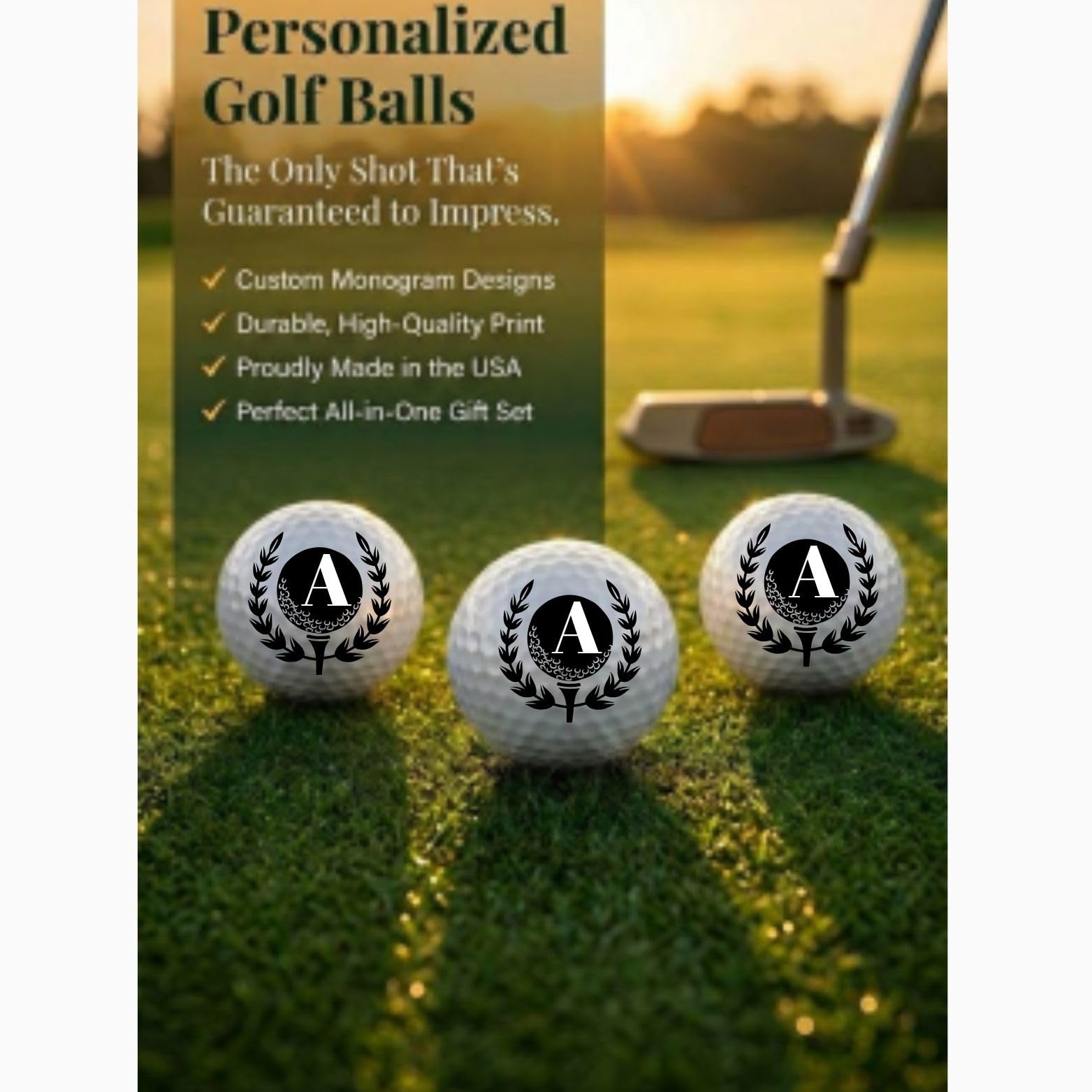 Golf Cup Custom Golf Gift Set