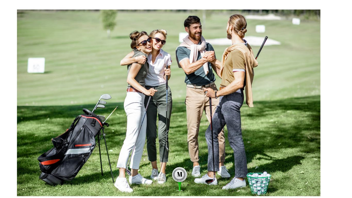 Golf Balls - Greek Ring Golf Balls, Beautiful Designs. Multiple Designs Golf Ball for Gifts & Accessories. Includes Balls,Towel,Divot. 12 Pack