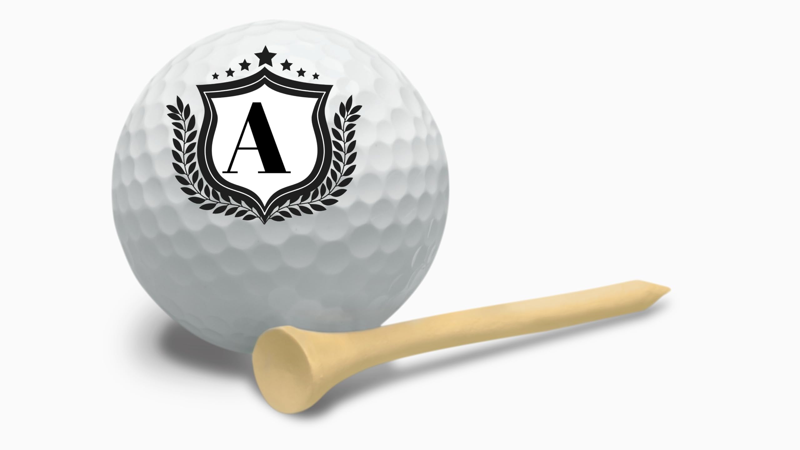 Personalized Golf Balls, Initial Golf Balls Beautiful Designs. Multiple Designs Monogrammed Golf Gifts & Accessories. Includes Balls,Towel,Divot. Pick Yours 12each