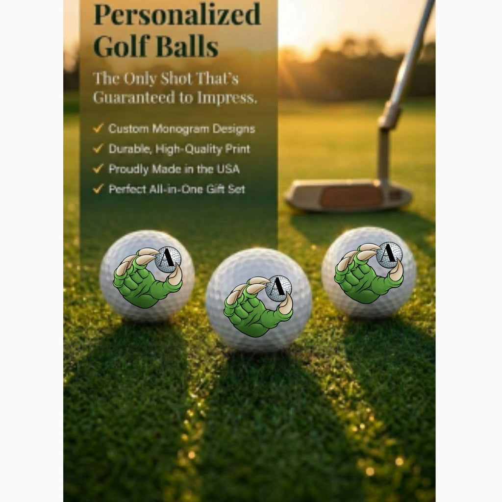 Green Monster Custom Golf Gift Set